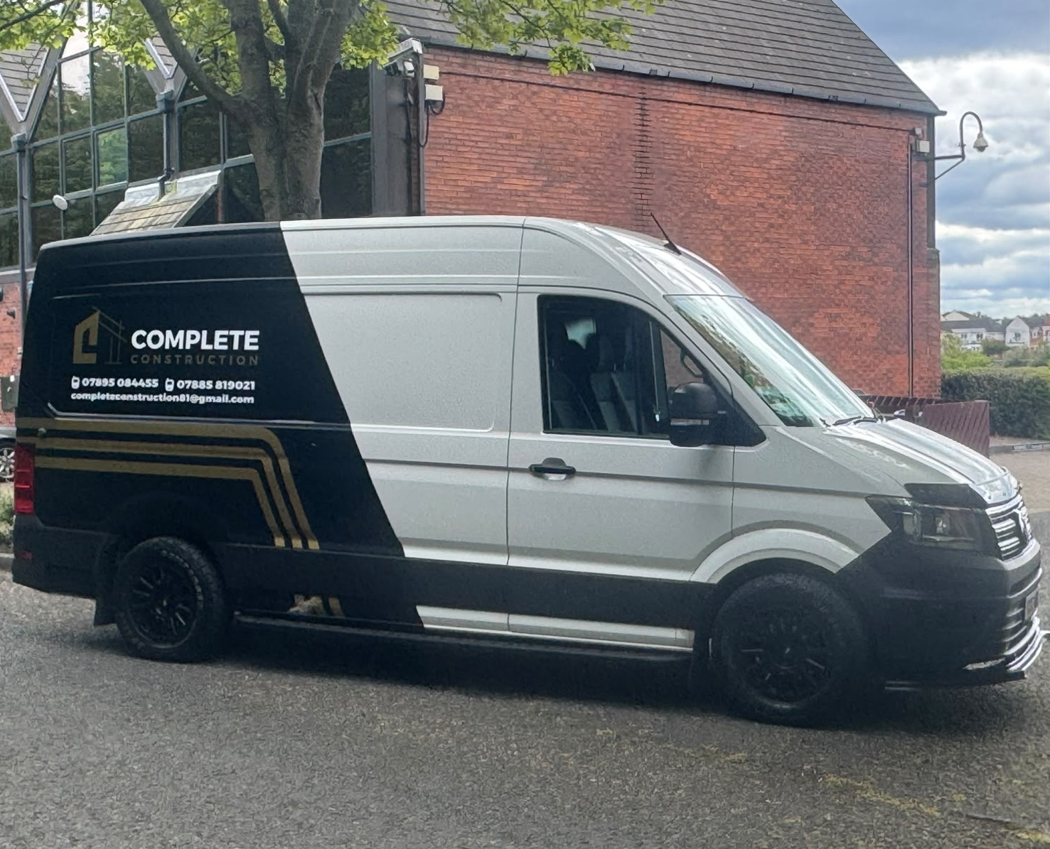 Complete Construction work van